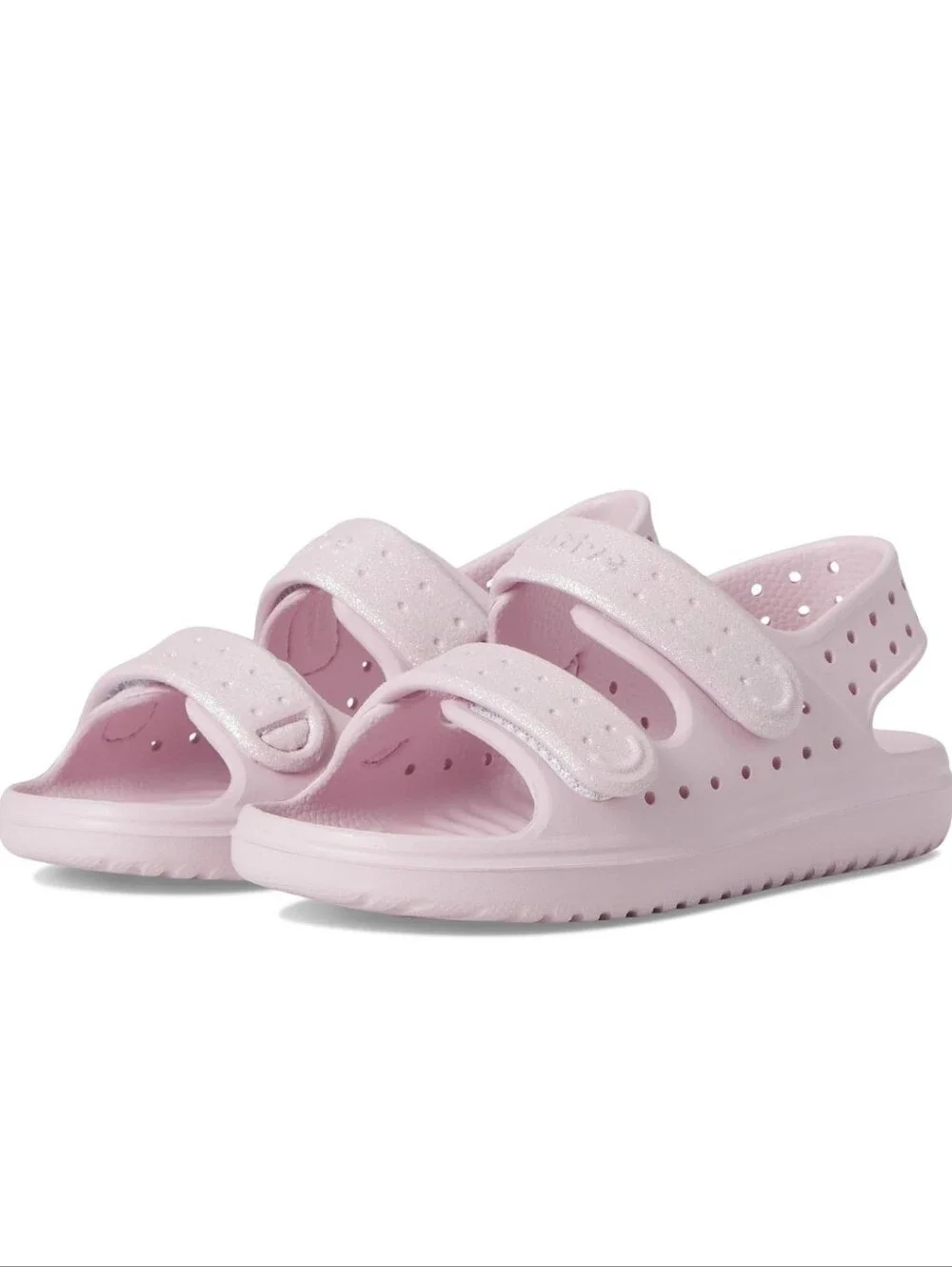 Native Shoes Child Chase Sandal Pink Bio-bling Big Kids Size J5